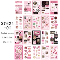 Everyday Things Sticker Book - Pink