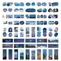 Mini Sticker Booklet - Blue