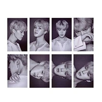 Jimin Wings Face Photo Collection  - Set Of 7