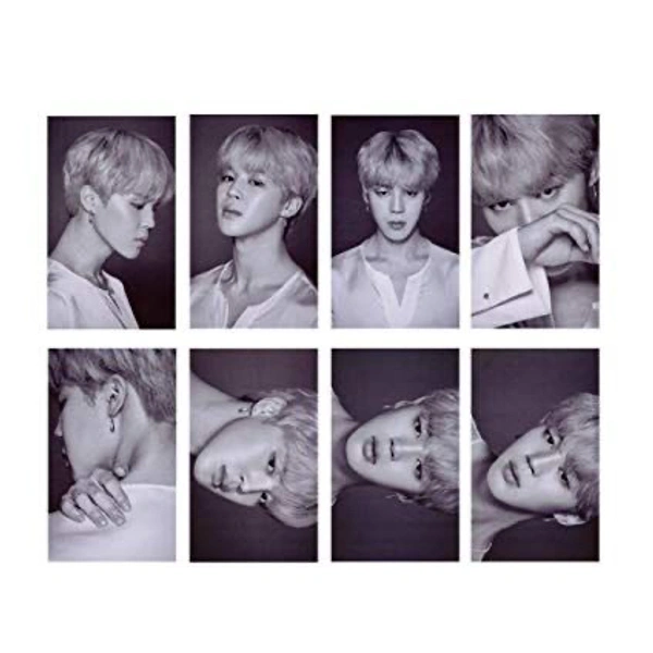 Jimin Wings Face Photo Collection  - Set Of 7