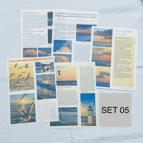 Scrap Paper Pack (50 Sheets)  - SET 05