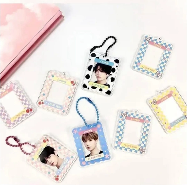 Acrylic Frame Keychain - 1