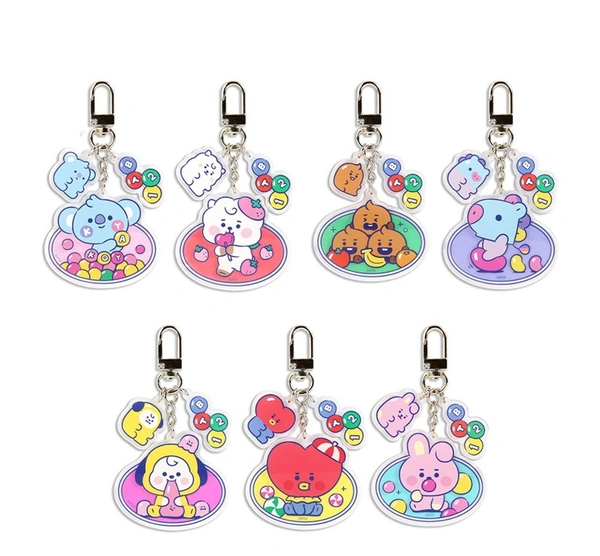 BT21 Jelly Candy Keychain (Unofficial) - RJ