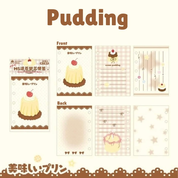 Dessert Party Sheet Pack - Pudding