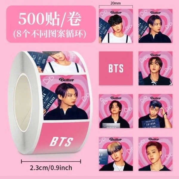 BTS Butter Sticker Roll