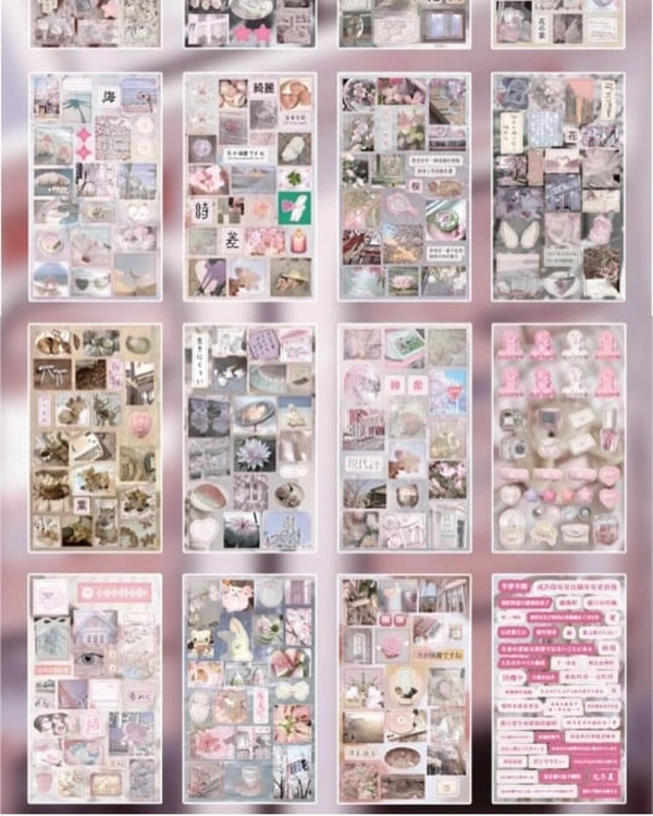 Garden Series Sticker Book - Green