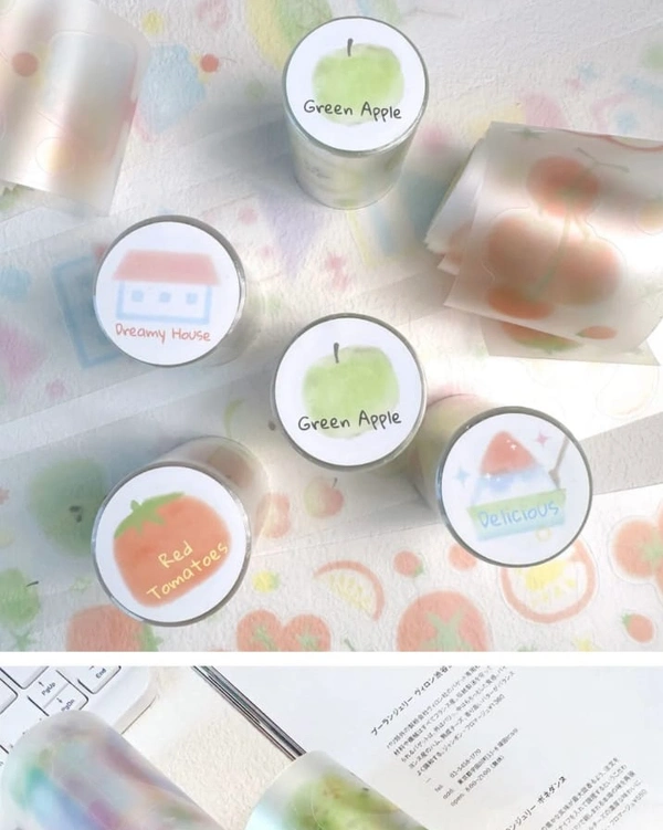 Sweet Series PET Roll  - Red Tomatoes