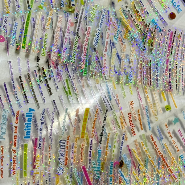Quote Sticker Sheets (2 Pack)
