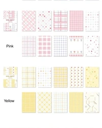 Mini Scrap Paper Set  - Yellow