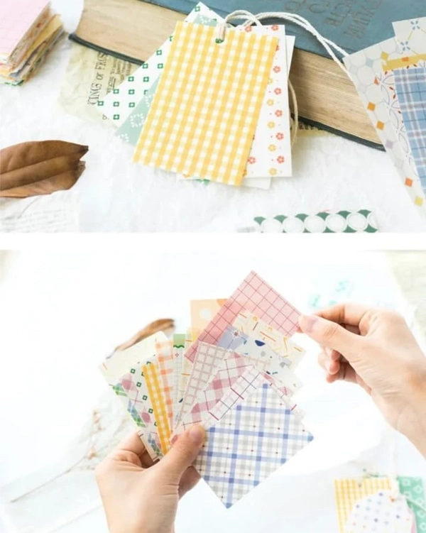 Mini Scrap Paper Set  - Yellow
