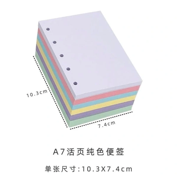 M5 / A7 Colored Sheet Pack 