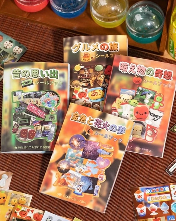 Japanese Style Sticker Book - Strange & Cute