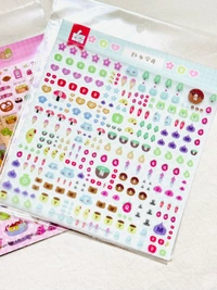 “Square Block” Label Sticker  - Animals