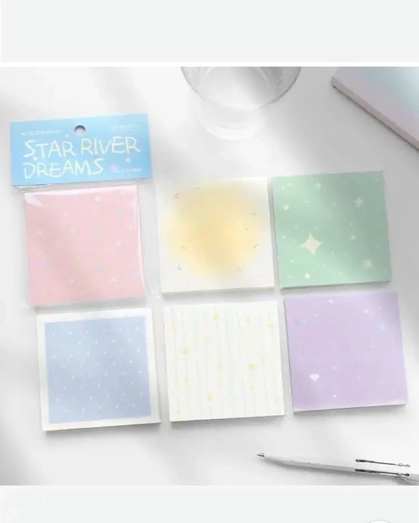 Star River Dreams Memopad  - Star Trails