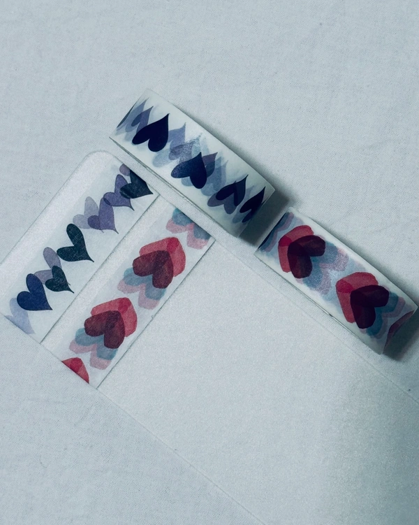 Heart Washi  - Red Heart