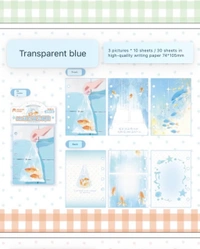 M5 Poetry Series - Transparent Blue