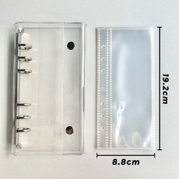 A6 Half Clear Binder (+ 10 Sleeves)