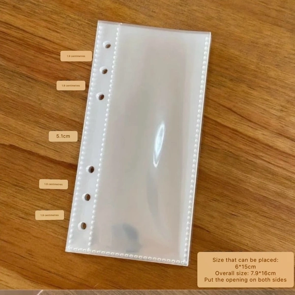 A6 Half Bow Binder (+10 Sleeves) 