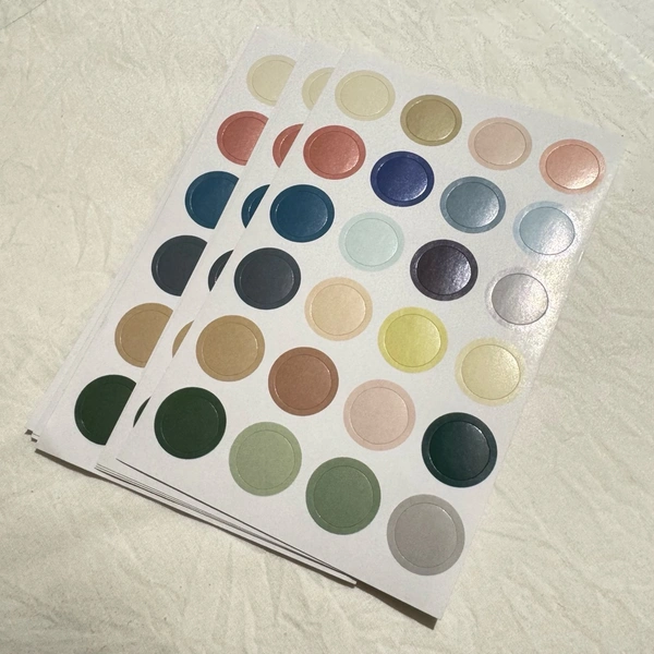 Assorted Stickers (Per Sheet) - Square Stickers