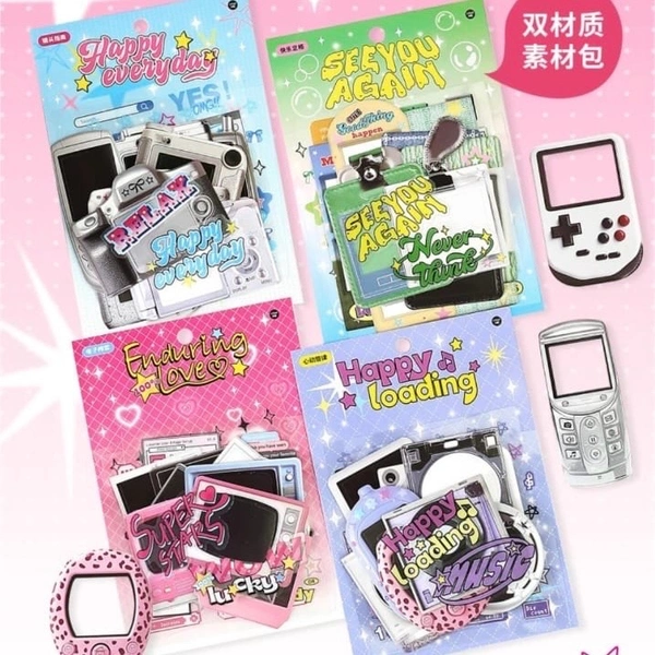 Love series Deco Paper Set  - Electronics