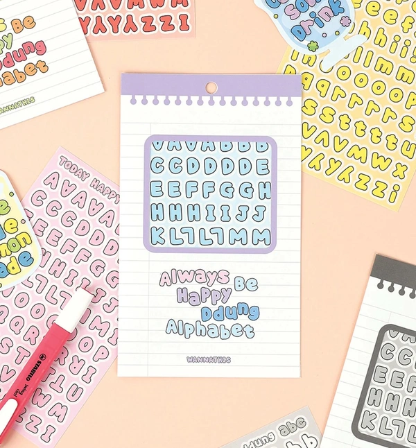 WANNATHIS Ddung Alphabet Set 