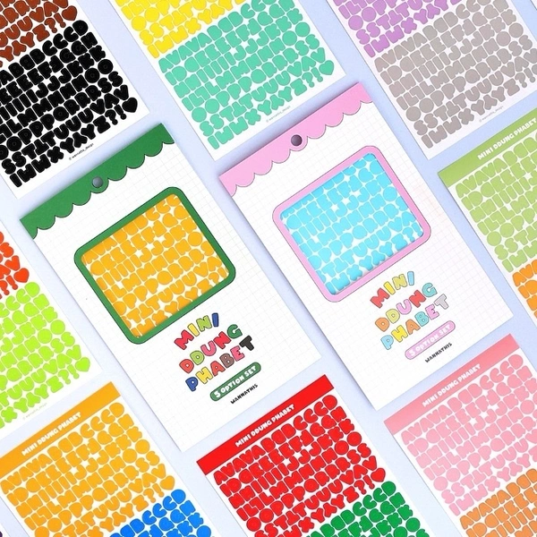 WANNATHIS Mini Alphabet Set
