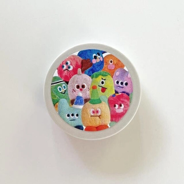 Object Colorful Monster Masking Tape 