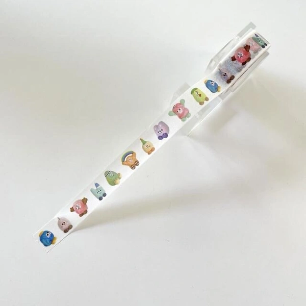 Object Colorful Monster Masking Tape 