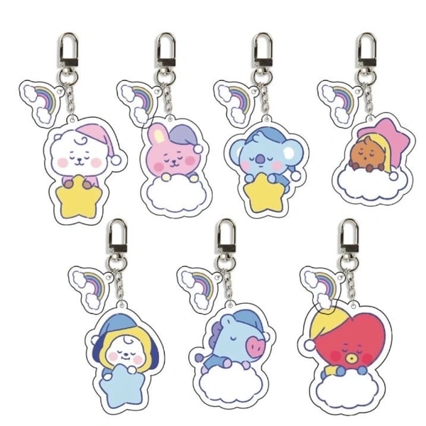 BT21 Sweet Dreams Keychain (Unofficial) - Shooky