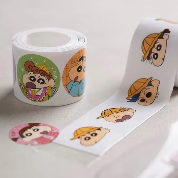 Daiso Shinchan Sticker Rolls  - Version 1