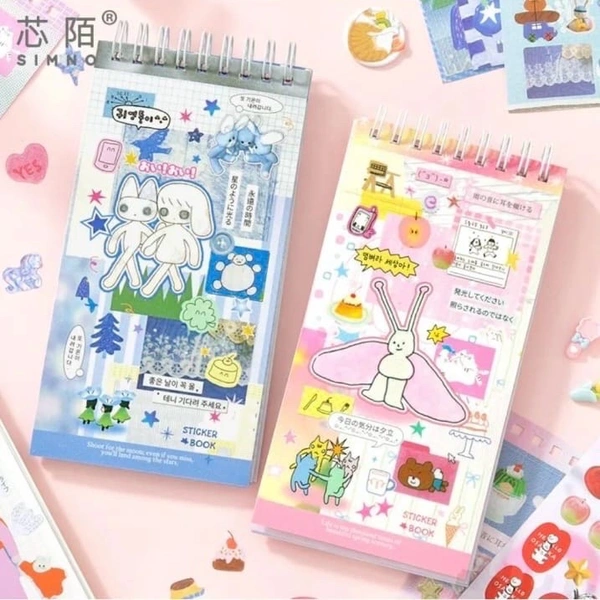 Wonderful Moment Sticker Book - Pink