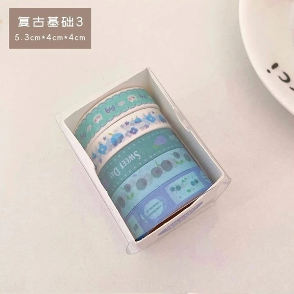 Fruit Washi Set (Pack of 5) - Orange