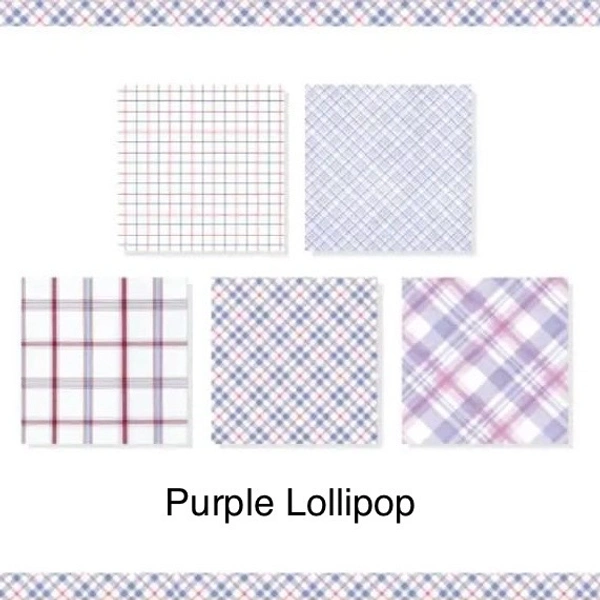 Lattice Memo - Purple Lollipop