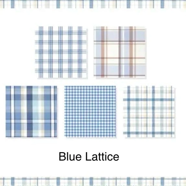 Lattice Memo - Blue Lattice