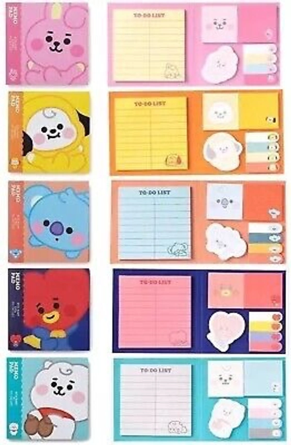 BT21 Memopads  - RJ