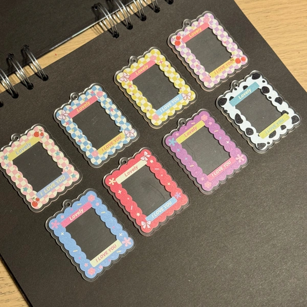 Acrylic Frame Keychain - 1