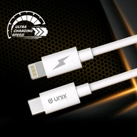 Unix UX-PD29 PD Fast Charging Data Cable Type-C to I5