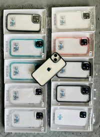 Slim & Shockproof Cover For Iphone - White, 11