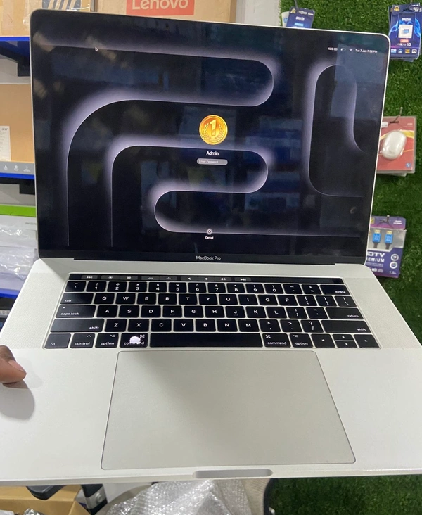 (Refurbished) Apple MacBook Pro 2017 (Model A1707, Touch Bar) | Intel Core i7 | 15.4-inch Retina Display | 16GB RAM | 512GB SSD | Silver | Four Thunderbolt 3 Ports