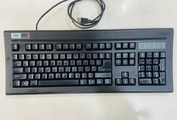 TVS Gold Bharat USB Mechanical Keyboard (Refurbished, QC Passed)