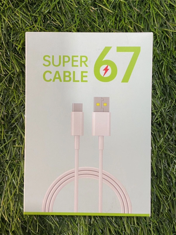 SHKOD F67 Fast Charging USB A to Type-C Cable | 5A Support | 480Mbps | 1 Meter | Durable & Tangle-Free | 