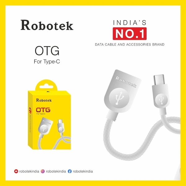 Robotek Type-C OTG Adapter – Good & Affordable High-Speed Data Transfer Connector