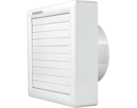 USHA Crisp Air Premia AS PLUS 150mm (6-Inch) Exhaust Fan for Bathroom | 100% Copper Motor |Corrosion protected| Quiet Operation | White