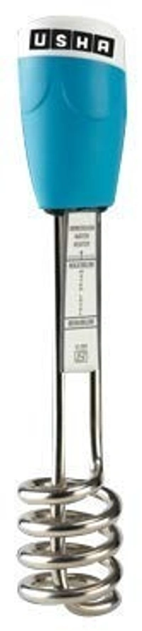 USHA Immersion Water Heater Rod 1500W (IR 3815), Nickel Plated Heating, Copper Heating Element, ISI Certified, 2 Years Warranty (Blue)