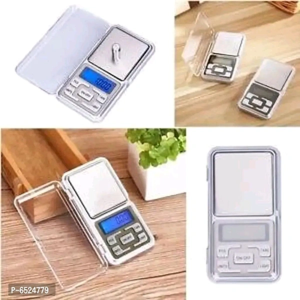 Mini Pocket Weight Scale Digital Jewellery/Chem/Kitchen Small Weighing Machine with Auto Calibration | kitchen scale | for weighing Gold  Silver Jewelry Type:  Other Net Contents:  Pack Of 1 Material:  AcrylicLength: 10.0 (in cm)Width: 10.0 (in cm)Height: 10.0 (in cm)Within 5-7 business days However, to find out an actual date of delivery, please enter your pin code.Intuitive, flip - White