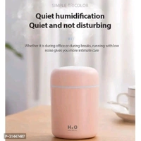Mini Portable Cool Mist Ultrasonic Humidifier, 300ml , Pack of 1-AssortedWithin 6-8 business days However, to find out an actual date of delivery, please enter your pin code.Ultrasonic humidifier operates quietly below 26dB, making it ideal for bedrooms and workspaces. With a 300ML water tank, it offers over 6 hours of continuous or intermittent mist. Features two mist modes and a 