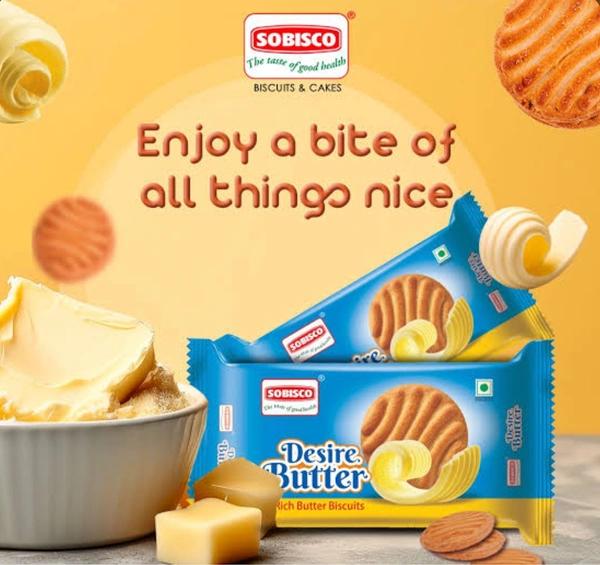 Desire Butter Biscuit  - 55.2gm