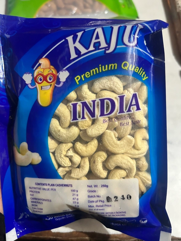 Cashew Nuts (क़ाजू) 250gm