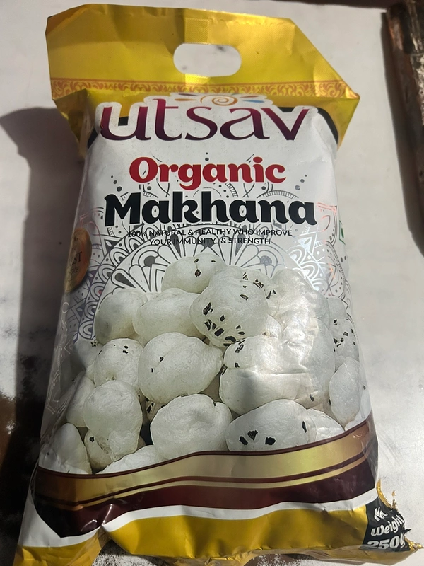 Utsav Organic Makhana (मखाना) 250gm