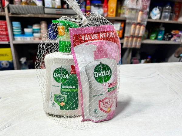 Dettol Handwash ( Free Refill ) 200+75 Ml  - 200+75 mL